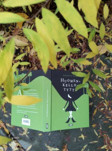 Kansi kuvaa oivltavasi Huomenkelotytön kuoppia ja nousuja.