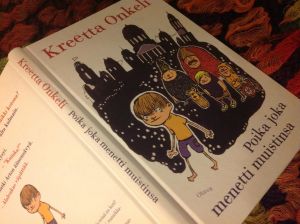 Finlansia Junior tältä vuodelta: Kreetta Onkelin lastenromaani, kanen kuva Ninka Reittu