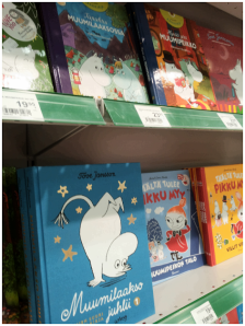 Lähimarketissa on Muumi-versioita joka lähtöön.