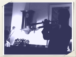 Sinisen hetken soittajat Verneri Pohjola & Aki Rissanen