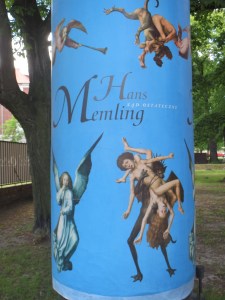 Museopihan mainos Memlingistä