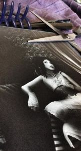 Sofi Oksasen habituksen vuoksi hiusaiheen helposti kytkee kirjailijalle läheiseksi. Niin tai näin, romaanin sisäkannessa kirjailija poseeraa romaanin Eva-hahmohenkisesti. Norman upean ulkoaun ovat luoneet Anne Kursu ja Toni Härkönen.