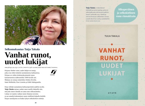 Vanhat runo tuudet lukijat katalogi